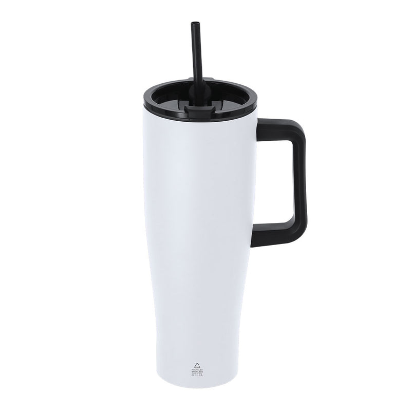 Taza Térmica Leandrok - BLANCO