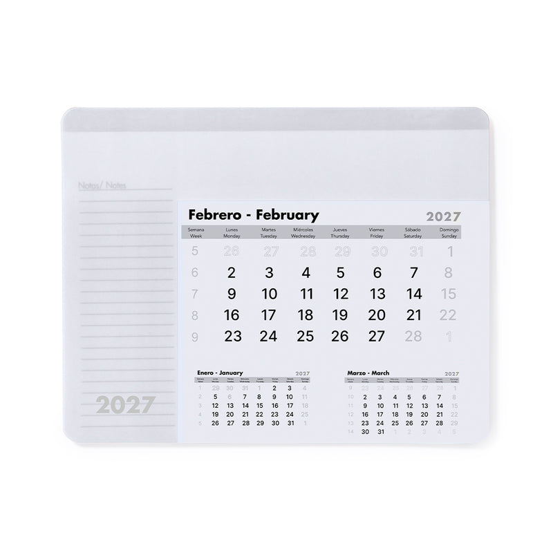 Alfombrilla Calendario Rendux