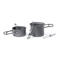 Set Menaje Camping Sondic - NEGRO