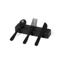 Set Cubiertos Florax - NEGRO