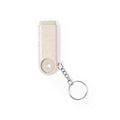 Llavero Moneda Evelyn - NATURAL