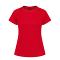 Camiseta Mujer Tecnic Sappor - ROJO