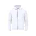 Sudadera Adulto Capucha + Cremallera Walder - BLANCO