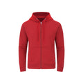 Sudadera Adulto Capucha + Cremallera Walder - ROJO