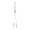 Puerto USB Cargador Leony - PLATEADO