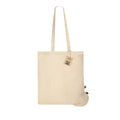Bolsa Plegable Kieran Fairtrade - NATURAL
