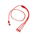 Cable Cargador Clodan - ROJO