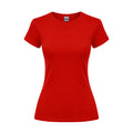 Camiseta Mujer Color Epika - ROJO