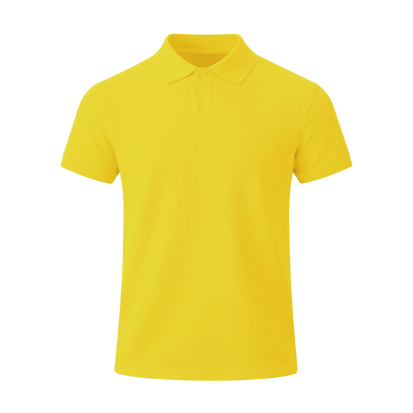 Polo Adulto Color Charles - AMARILLO