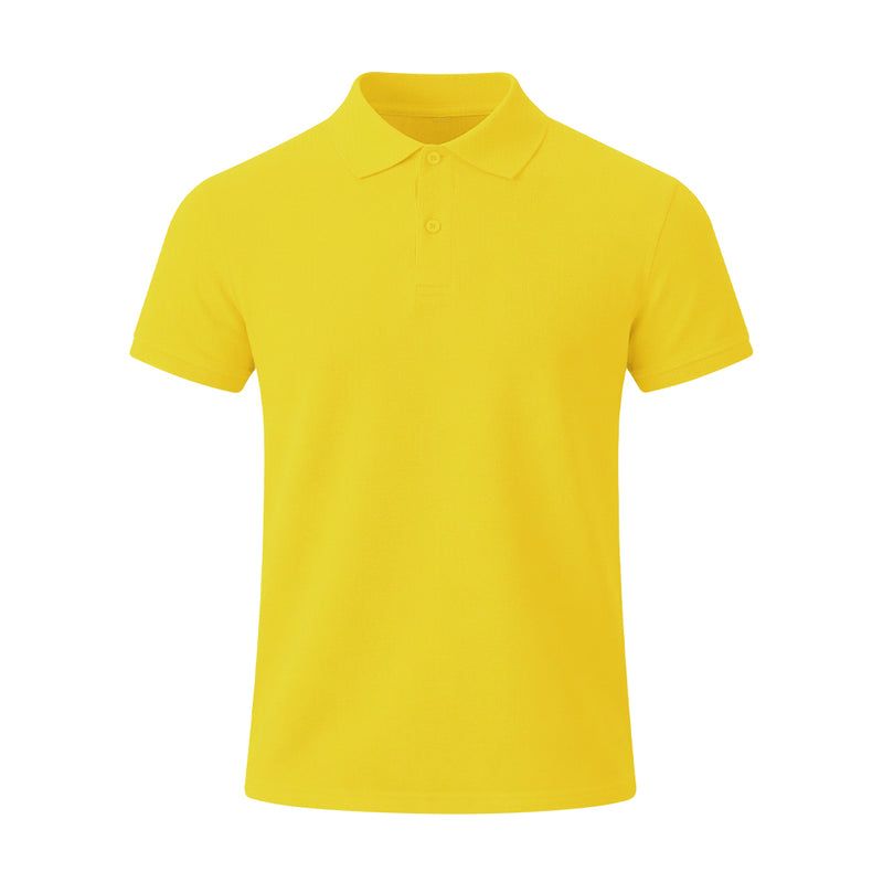 Polo Adulto Color Charles - AMARILLO