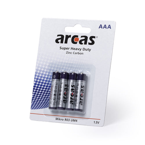 Blister 4 Pilas 1,5V AAA/ R03 - S/C