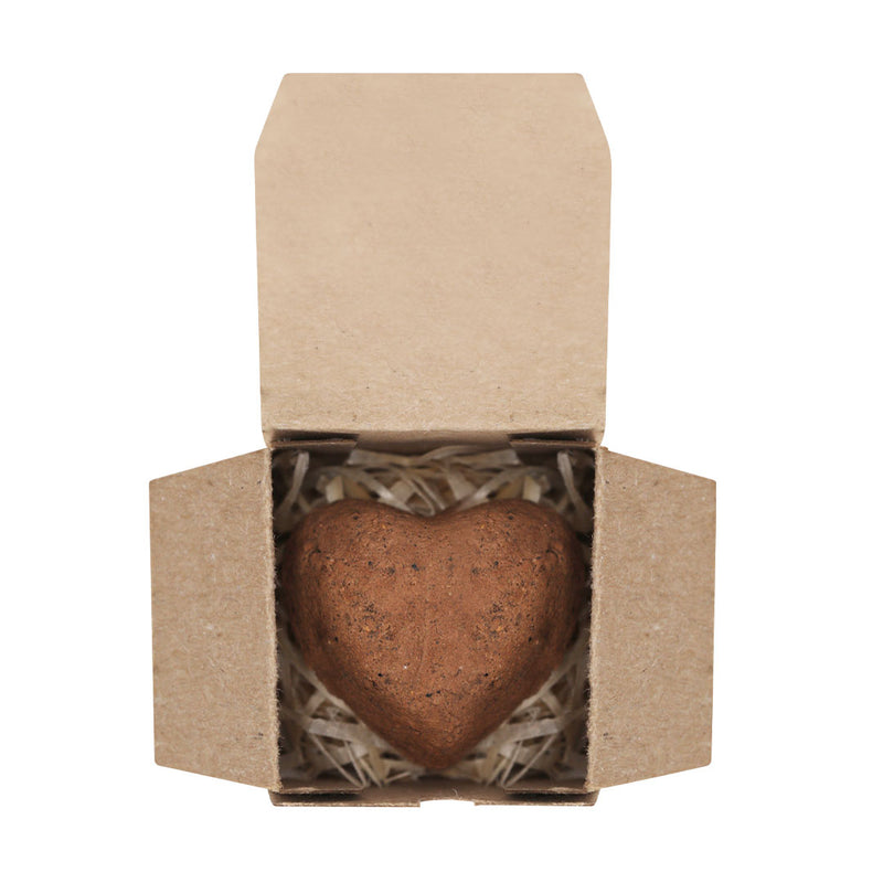 Caja Bombón de Corazón Fobin - NATURAL