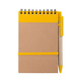 Libreta Ecocard - AMARILLO