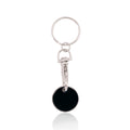 Llavero Moneda Euromarket - NEGRO