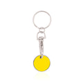 Llavero Moneda Euromarket - AMARILLO