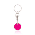Llavero Moneda Euromarket - FUCSIA