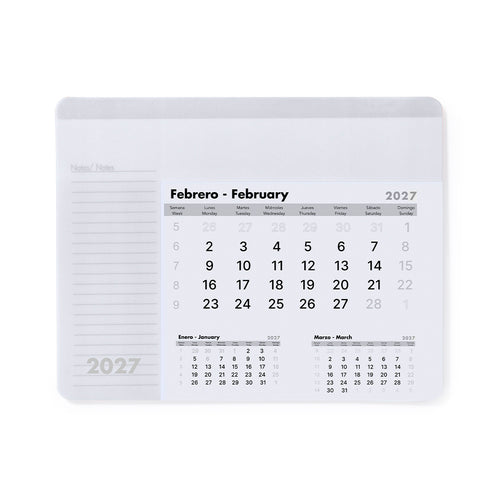 Alfombrilla Calendario Rendux