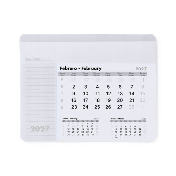 Alfombrilla Calendario Rendux