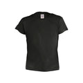 Camiseta Niño Color Hecom - NEGRO