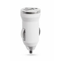 Cargador Coche USB Hikal - BLANCO