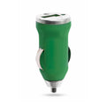 Cargador Coche USB Hikal - VERDE