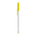 Bolígrafo Elky - BLANCO/AMARILLO