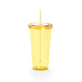 Vaso Trinox - AMARILLO