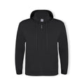 Sudadera Adulto Capucha + Cremallera "keya" SWZ280 - NEGRO