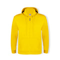 Sudadera Adulto Capucha + Cremallera "keya" SWZ280 - AMARILLO