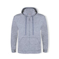 Sudadera Adulto Capucha + Cremallera "keya" SWZ280 - GRIS