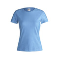 Camiseta Mujer Color "keya" WCS150 - AZUL CLARO