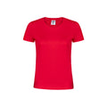 Camiseta Mujer Color "keya" WCS180 - ROJO