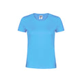Camiseta Mujer Color "keya" WCS180 - AZUL CLARO