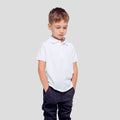 Polo Niño Blanco "keya" YPS180