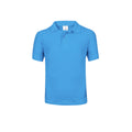 Polo Niño Color "keya" YPS180 - AZUL CLARO
