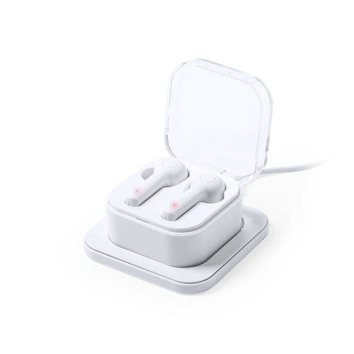 Auriculares Cargador Benyer - BLANCO