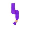 Pulsera Broch - MORADO